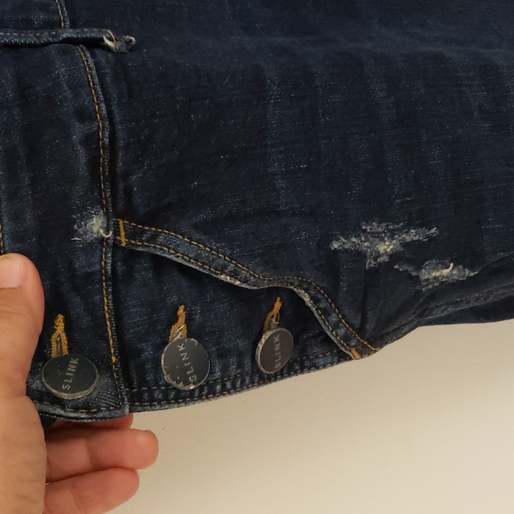 SLINK Jeans Denim Overalls - Picture 4 of 16